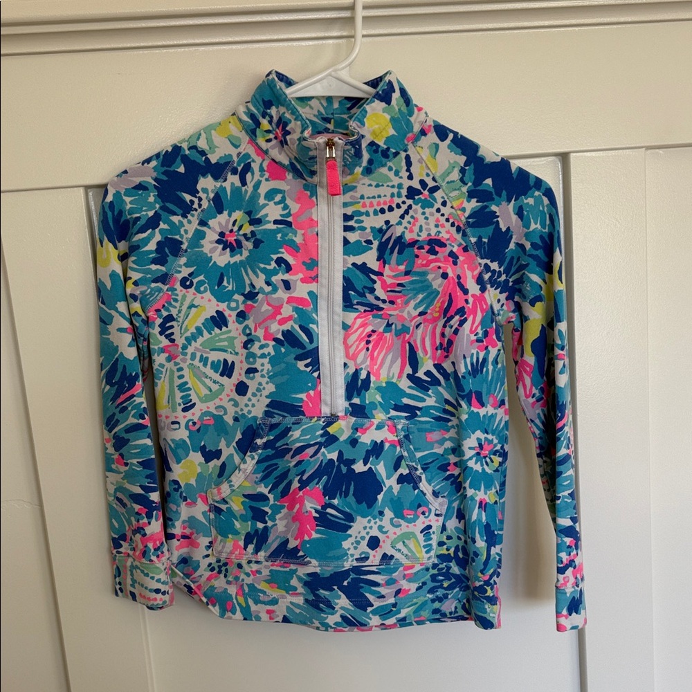 Lilly Pulitzer Girls Quarter Zip